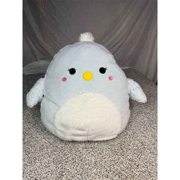 Squishmallows Camden Light Blue Chick Plush Toy Washable - Picture 1 of 4